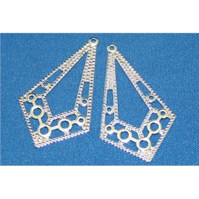 Filligree Diamond Silver  ea