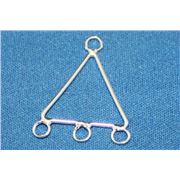 Triangle 3 Bails Silver  ea