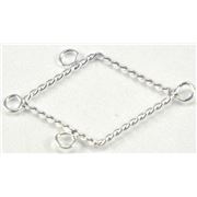 Triangle Diamond Silver  ea