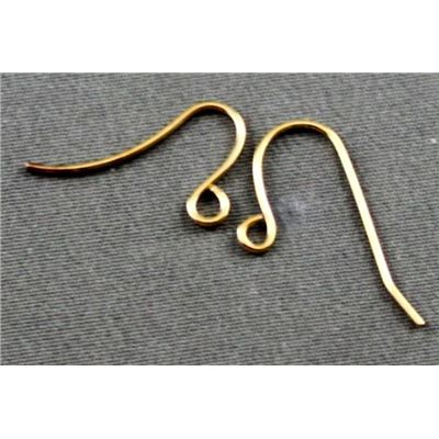 Earrings  Kids Hooks (per pair) Gold  ea