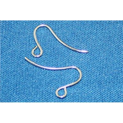 Earrings  Kids Hooks (per pair) Silver  ea