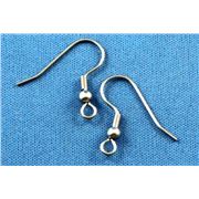Earrings  Large hooks (per pair) Nickel  ea