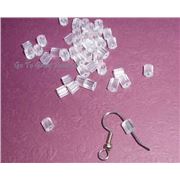 Earrings Backs Clear pr