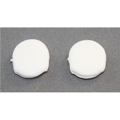 Earrings Rubber Pad for Clip on Earrings White  pr