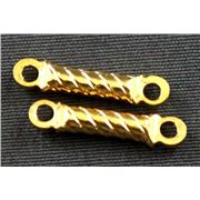 Connector Bar 14mm Gold  ea