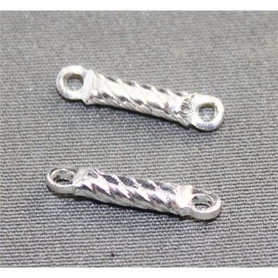 Connector Bar 14mm Silver  ea