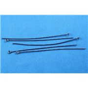 Eye Pins  Thick Black Nickel 75mm ea