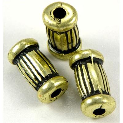 Filler Bead  Column Gold 17mm ea