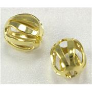 Filler Bead  Open Weave Gold  ea