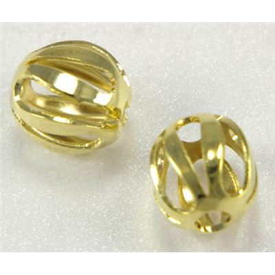 Filler Bead  Open Weave Gold  ea
