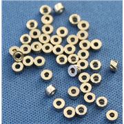 Filler Bead Notched Tube Crimp Nickel  ea