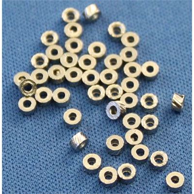 Filler Bead Notched Tube Crimp Nickel  ea