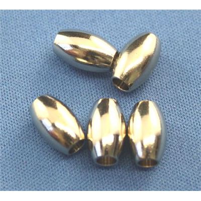 Filler Bead Oat Nickel 7x11mm ea