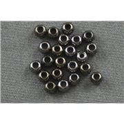 Filler Beads Black Nickel 2.5mm ea