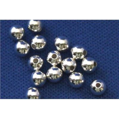 Filler Beads Silver 3mm ea