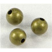 Filler Beads Antique Brass 4mm ea