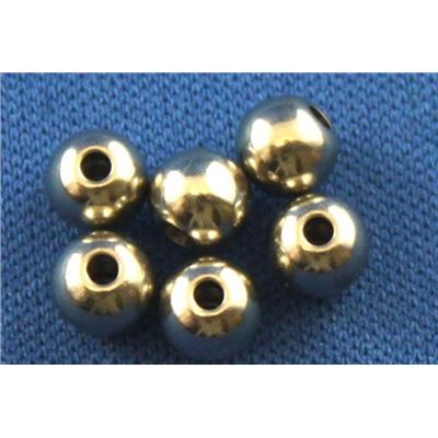 Filler Beads Nickel 5mm ea