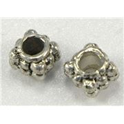 Filler Bead  Dotty Spacer Antique Silver  ea