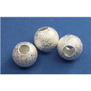 Filler Bead Stardust Balls Silver 12mm ea