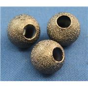 Filler Bead Stardust Balls Black Nickel 12mm ea