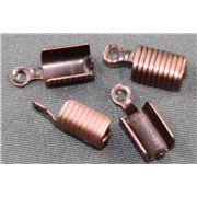 Fold End  Large Antique Copper  ea