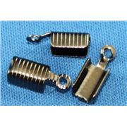 Fold End  Large Black Nickel  ea