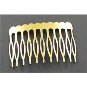 Hair Comb Brass  ea