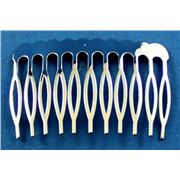 Hair Comb Nickel  ea