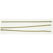 Head Pins  Extra Fine Antique Brass 50mm ea