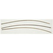 Head Pins  Extra Fine Antique Copper 75mm ea