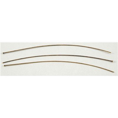 Head Pins  Extra Fine Antique Copper 75mm ea