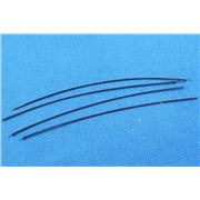 Head Pins  Extra Fine Black Nickel 75mm ea