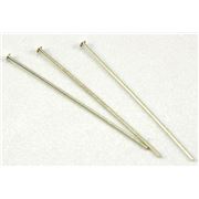 Head Pins  Extra Fine Nickel 25mm ea