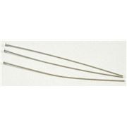 Head Pins  Extra Fine Nickel 50mm ea