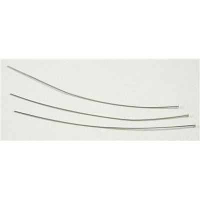 Head Pins  Extra Fine Nickel 75mm ea