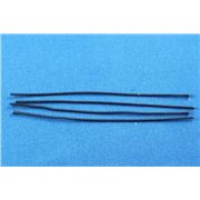 Head Pins  Thick Black Nickel 75mm ea