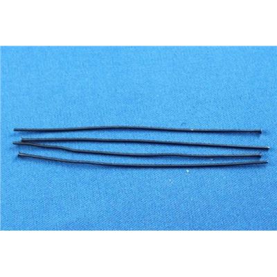 Head Pins  Thick Black Nickel 75mm ea