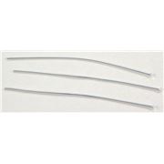 Head Pins  Thick Silver 50mm ea