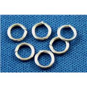 Jump Ring Thin Silver 5mm ea