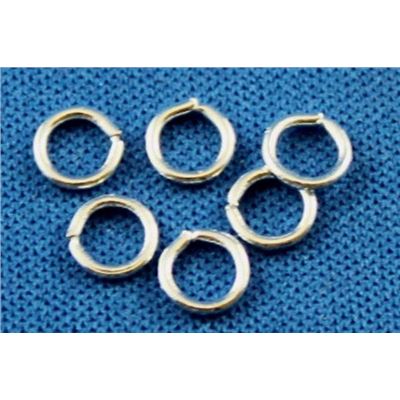 Jump Ring Thin Silver 5mm ea