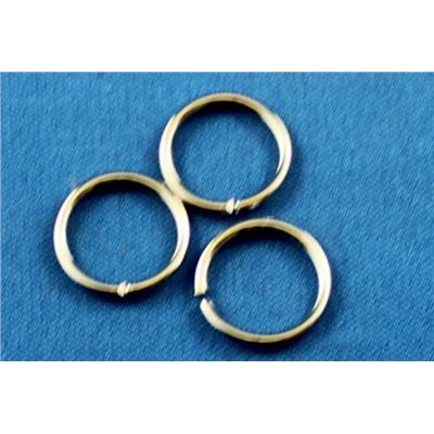 Jump Rings Nickel 14mm ea
