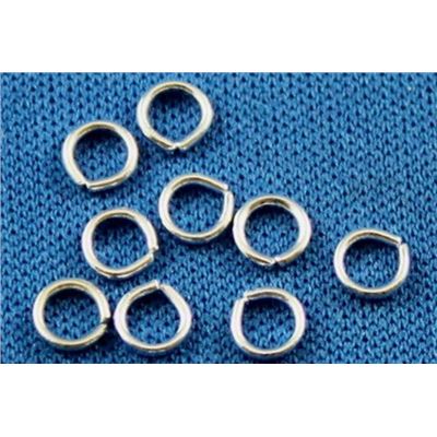 Jump Rings Silver 4mm ea