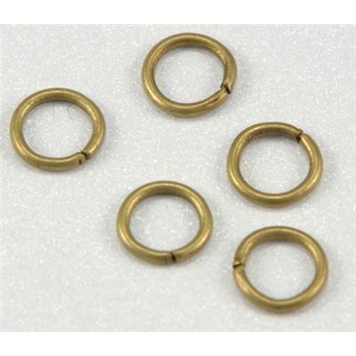 Jump Rings Antique Brass 5mm ea