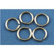 Jump Rings Nickel 8mm ea