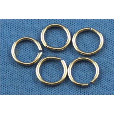 Jump Rings Nickel 8mm ea