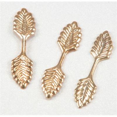 Leaf Bars  Large Gold  ea