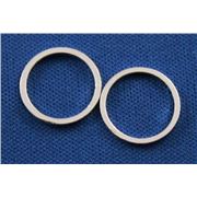 Quick Links Round  Silver 12mm ea