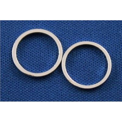 Quick Links Round  Silver 12mm ea