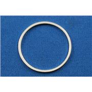 Quick Links Round  Silver 25mm ea