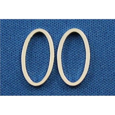Quick Links Oval Silver 8x15mm ea